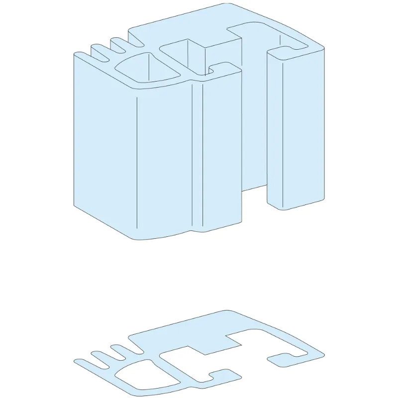 Linergy LGY - Profil pour JdB vertical - 1250A - L: 1670mm