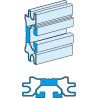 Linergy LGYE - Profil JdB horizontal - 800A - L:2000mm