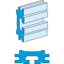 Linergy LGYE - Profil JdB horizontal - 1600A - L:2000mm