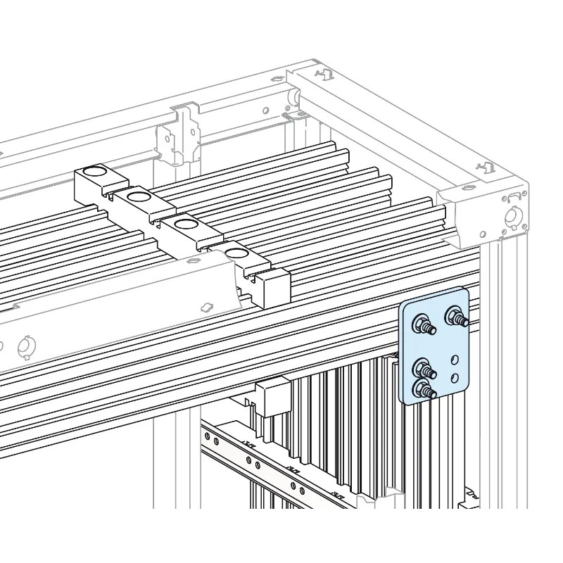 Linergy LGYE - Liaison courte JdB Vert./JdB Horiz. 2000-2500A - avec visserie