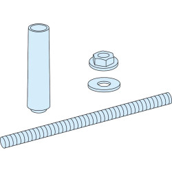 Linergy LGYE - Visserie pour profil (x12) - 3200A - H:150mm