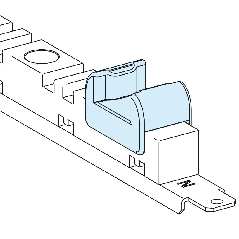 Linergy LGYE - Cale support inférieur JdB vertical inf. ou egal 1600A - lot de 12