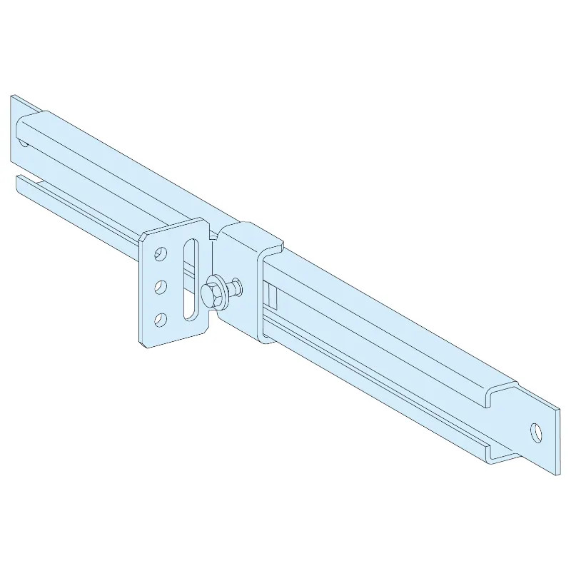 PrismaSeT P - 2 glissieres + equerres pour platine