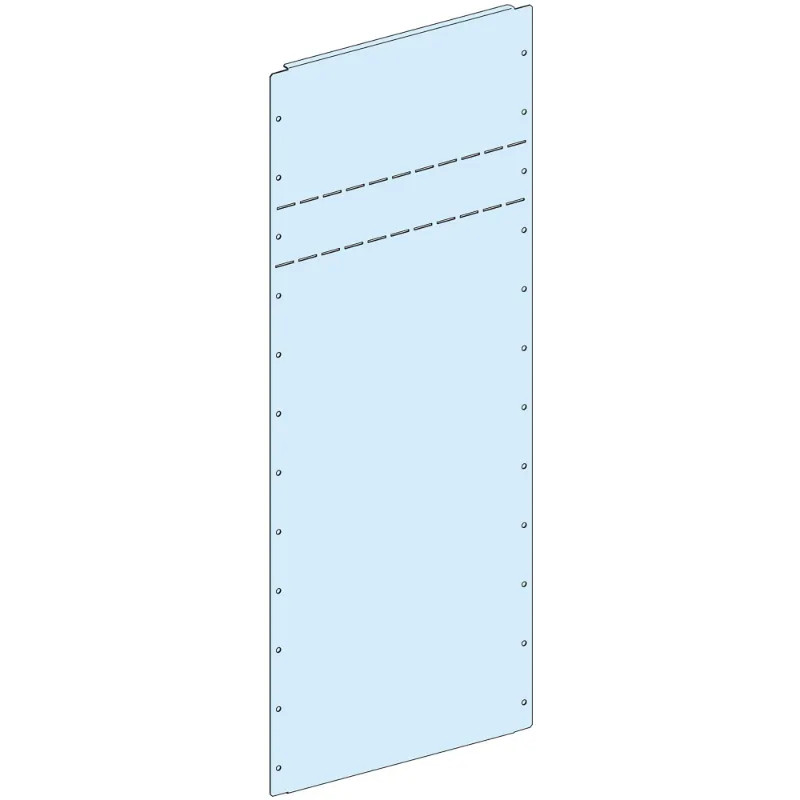 PrismaSeT P - Tôle de fond pour cellule P600 - raccordem. avant - Forme 4