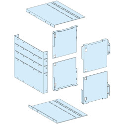 PrismaSeT P - Capot raccordement reporté - 4 à 6M - Forme 4b - L200