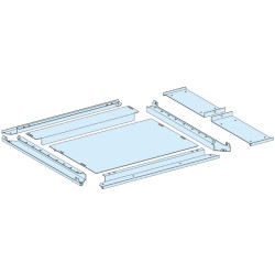 PrismaSeT P - Plaque passe-câbles pleine IP30 - L650+150 P600