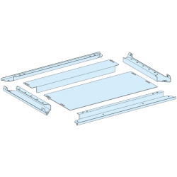 PrismaSeT P - Plaque passe-câbles pleine IP30 - L800 P600