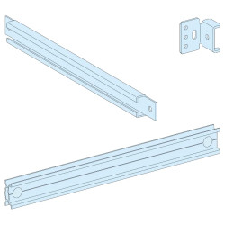 PrismaSeT P - Rail DIN réglable en profondeur - appareil modulaire - L400