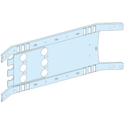 PrismaSeT P - Platine NSX400-630 - fixe - 3P-horizontal-Cde maneton-L650