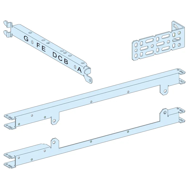 PrismaSeT P - Platine inv. NSX630-fixe-débro/socle-horiz.-téléc.-L650