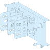 PrismaSeT P - Raccordement aval reporté NSX100/250 - débro/socle - 3P