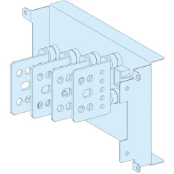 PrismaSeT P - Raccordement aval reporté NSX100/250 - débro/socle - 4P