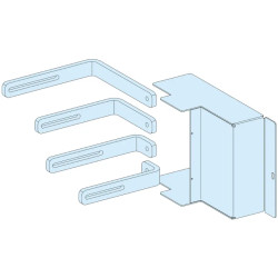 PrismaSeT P - Liaison JdB.V NSX400/630-horiz. débro/chassis-Tte cde - 4P