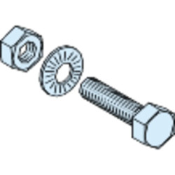 PrismaSeT P - Boulons M8 x 25 - Lot de 20