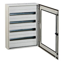 PanelSeT S3DM/S3DB - Coffret modulaire - H1000xL600xP150 - Porte transparente