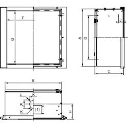 PanelSeT DHM - Coffret - pour DHM - H300xL300xP200mm