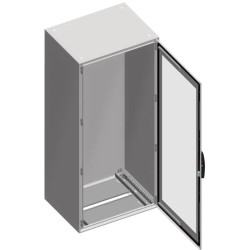 PanelSeT SM - armoire monobloc - 1 porte transparente - 1400x800x400mm