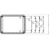 PanelSeT Accessoires - PPC - 1 partie - pr cellule SF/SFN - 1000x400mm