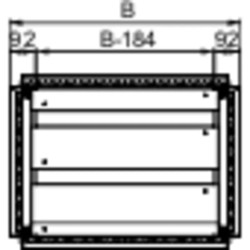 PanelSeT Accessoires - PPC - 3 parties - pour cellule SF/SFN - 1000x600mm