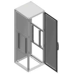 PanelSeT Accessoires - châssis fixe 19p - partiel - 12U - H600mm