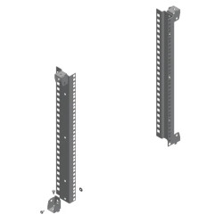 PanelSeT Accessoires - châssis fixe 19p - partiel - 25U - H1200mm