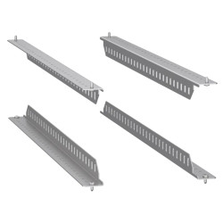 PanelSeT Accessoires - 4 équerres support - pour châssis 19''fixe P800mm