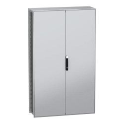 PanelSeT SFN - cellule - 2 portes - avec châssis - assemblé - 2000x1200x400 mm