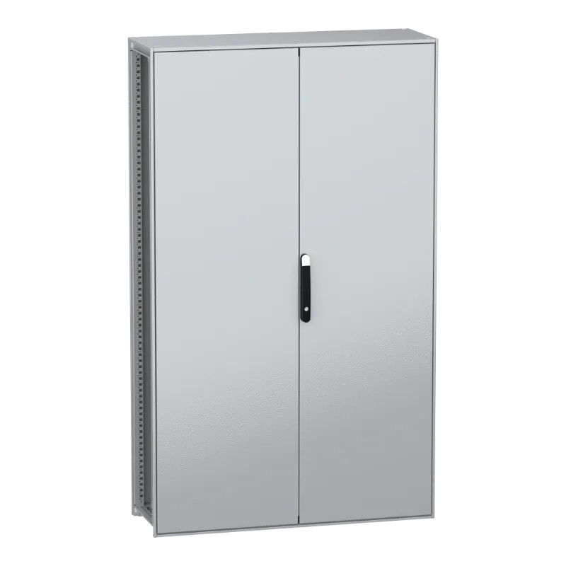 PanelSeT SFN - cellule - 2 portes - avec châssis - assemblé - 2000x1200x400 mm