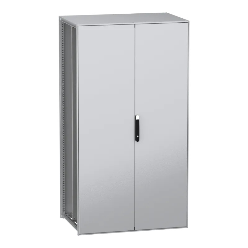 PanelSeT SFN - cellule - 2 portes - avec châssis - assemblé - 2200x1200x800 mm