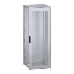 PanelSeT SFN - cellule - 1 porte transparente - assemblé - 2200x800x800 mm