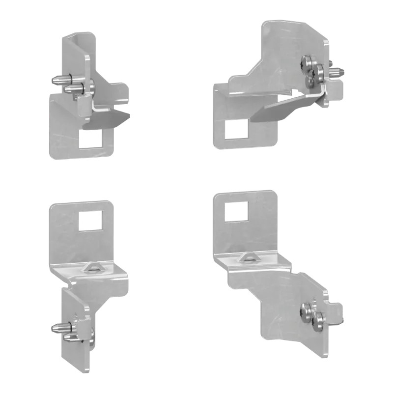 PanelSeT SFN Accessoires - 1 jeu de 4 équerres de fixation standard pour châssis