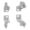 PanelSeT SFN Accessoires - 1 jeu de 4 équerres de fixation standard pour châssis