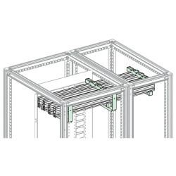 PrismaSeT HD - 3 support barres horizontales - 3200A - L600mm