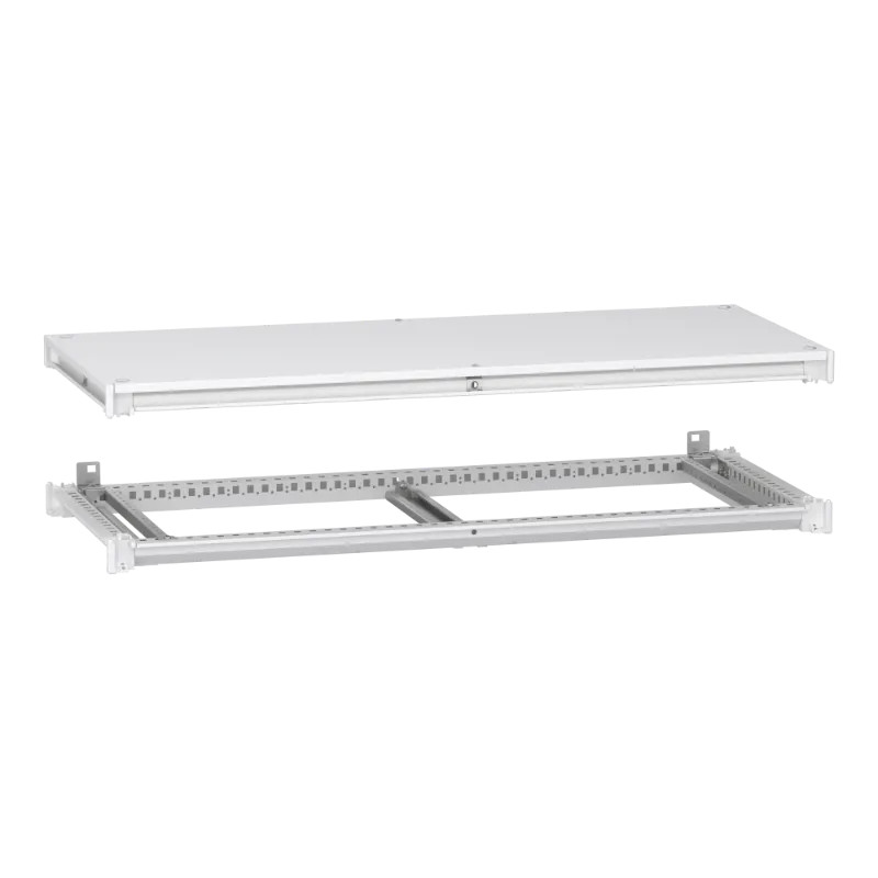 PrismaSeT HD - cadre supérieur et inférieur - 1200x500 mm - blanc