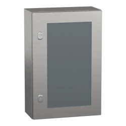 PanelSeT S3X - enveloppe compacte - inox 304L - finition brossé - 600x400x200mm