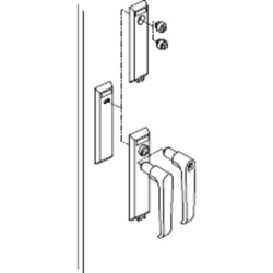 PanelSeT SFN Accessoires - poignée avec serrure à clé - pour coffret S3X - 1242E