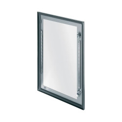 PanelSeT Pièces détachées - porte vitr. de coffret inox S3X - 1000x800 -ac ferm.