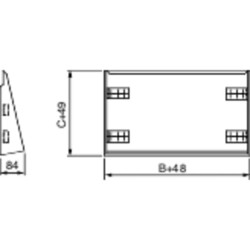 PanelSeT SFN Accessoires - Auv. SFX et SMX 304L 1000X600mm