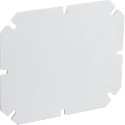 Thalassa TBP/TBS - platine de montage - 1 châssis plein - polyester gris 291x241