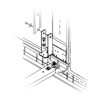 Thalassa - support central de plateau ou de châssis modulaire