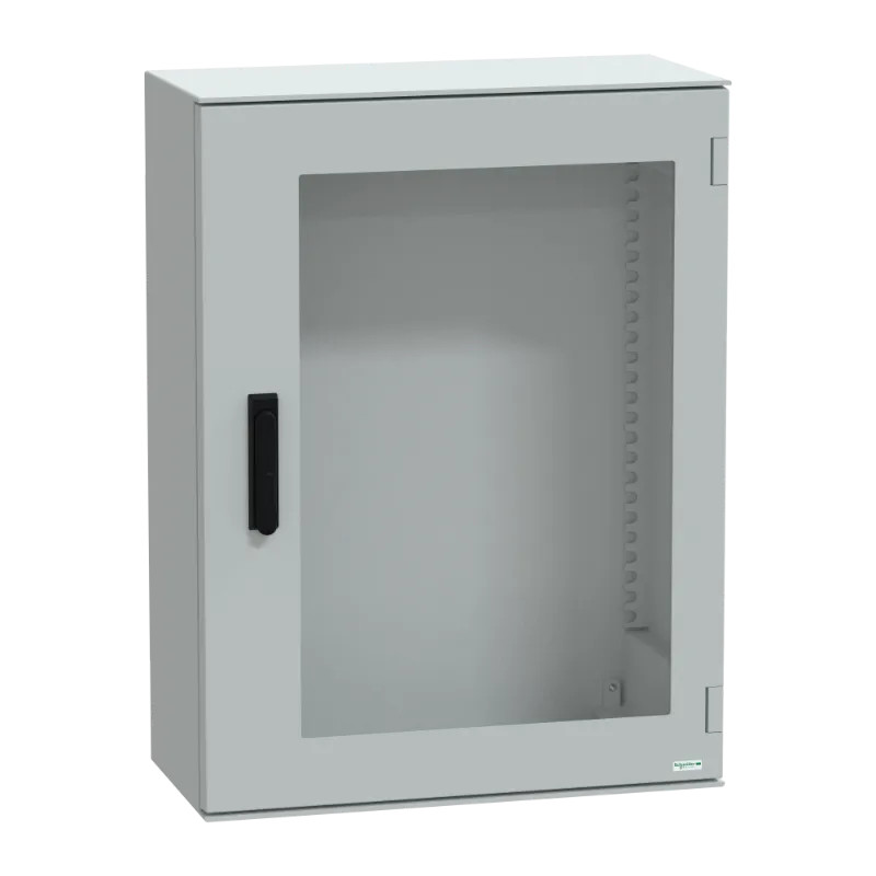 Thalassa - Coffret 847x636x300 - porte vitrée fermeture 3 pts - IP66 Ral7035