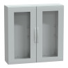 Thalassa - Armoire polyester 1000x1000x320 - IP65 - vitrée Ral 7035