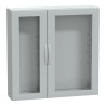 Thalassa - Armoire polyester 1250x1250x320 - IP65 - vitrée Ral 7035