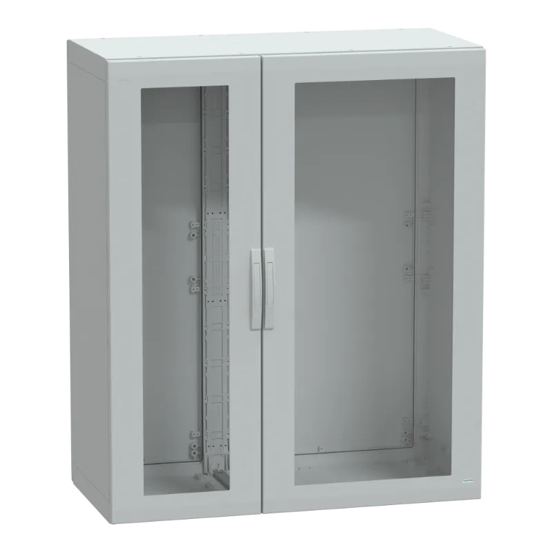 Thalassa - Armoire polyester 1500x1250x620 - IP65 - vitrée Ral 7035