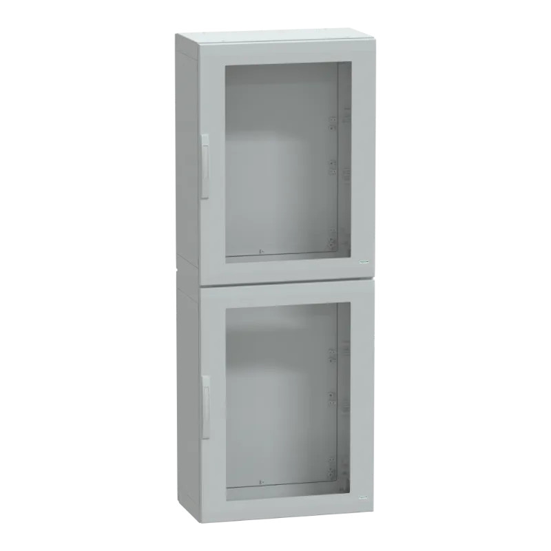 Thalassa - Armoire polyester 2000x750x420 - IP65 - vitrée Ral 7035