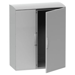 Thalassa - Armoire polyester toit 1000x1000x420 - IP44 Ral 7035