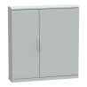 Thalassa - Armoire polyester socle + toit 1250x1250x320- IP44 Ral 7035