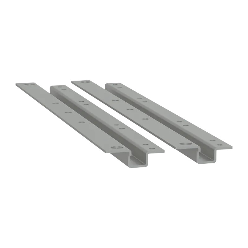 Thalassa - Platines d'adaptation pour barreaux crantés NSYDPLA6 - P620 mm