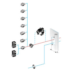 Thalassa - manette + insert + clé 1242E