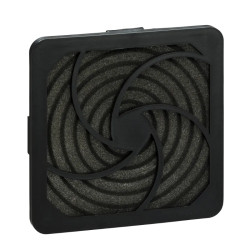 ClimaSys - grille sortie - noire - 124x124x11mm